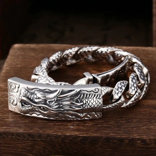 Retro Dragon Scale Protection Bracelet Retro Dragon Scale Protection Bracelet