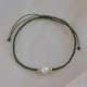 Natural Pearl Luck Braid Bracelet