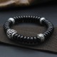 Tibetan Coconut Shell Om Mani Padme Hum Bracelet Tibetan Coconut Shell Om Mani Padme Hum Bracelet