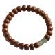 Abelia Wood Jade Bamboo Warding Off Evil Bracelet