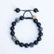 Black Obsidian Glitter Stone Purification Bracelet Black Obsidian Glitter Stone Purification Bracelet