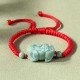 Handmade Jade PiXiu Protection King Kong Knot Bracelet Handmade Jade PiXiu Protection King Kong Knot Bracelet