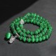 Cat Eye PiXiu Support Triple Wrap Bracelet