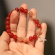 Sunstone Peach Moonstone Red Agate Crystal Star Bracelet Sunstone Peach Moonstone Red Agate Crystal Star Bracelet