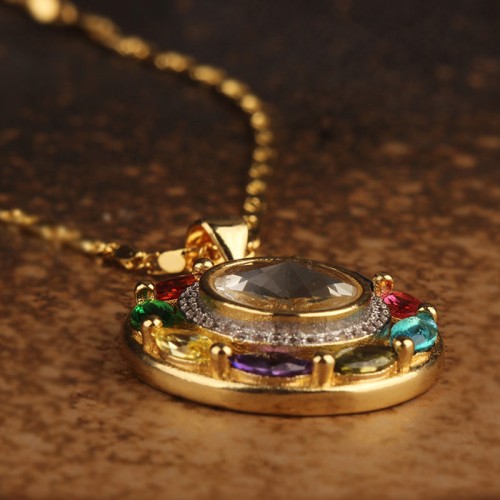 Colorful Zircon Copper Wealth Luck Bracelet Colorful Zircon Copper Wealth Luck Bracelet