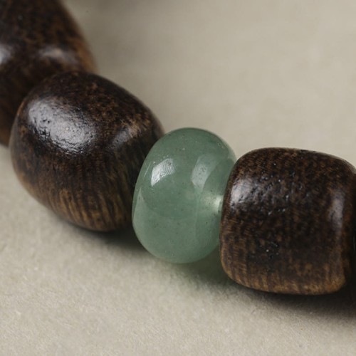 Agarwood Copper Coin Auspicious Cloud Calm Bracelet Agarwood Copper Coin Auspicious Cloud Calm Bracelet