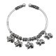 925 Sterling Silver Elephant Strength Bracelet