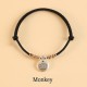 Handmade 999 Silver Year of the Dragon Luck Bracelet