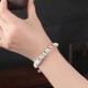 Round Jade Lucky Red String Weave Bracelet Round Jade Lucky Red String Weave Bracelet