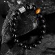 999 Silver Black Obsidian Tiger Eye Om Mani Padme Hum Bracelet 999 Silver Black Obsidian Tiger Eye Om Mani Padme Hum Bracelet