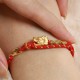 999 Silver Dragon Luck Eight Thread Knot Braided Bracelet 999 Silver Dragon Luck Eight Thread Knot Braided Bracelet