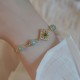 Hetian Jade Bead Luck Chain Bracelet Hetian Jade Bead Luck Chain Bracelet