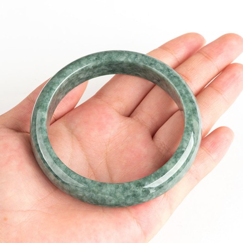 Natural Jade Luck Wealth Bangle Natural Jade Luck Wealth Bangle