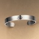 Tibetan OM Symbol Mindfulness Cuff Bracelet
