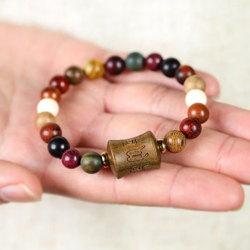 Tibet Sandalwood Om Mani Padme Hum Protection Bracelet Tibet Sandalwood Om Mani Padme Hum Protection Bracelet