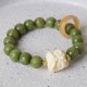 Bodhi Seed Ivory Fruit Dancing Lion Peace Bracelet Bodhi Seed Ivory Fruit Dancing Lion Peace Bracelet