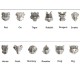 Sterling Silver Dragon Zodiac Protection Bracelet