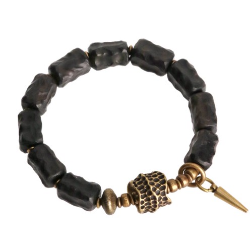 Ebony Wood Copper Balance Protection Bracelet Ebony Wood Copper Balance Protection Bracelet