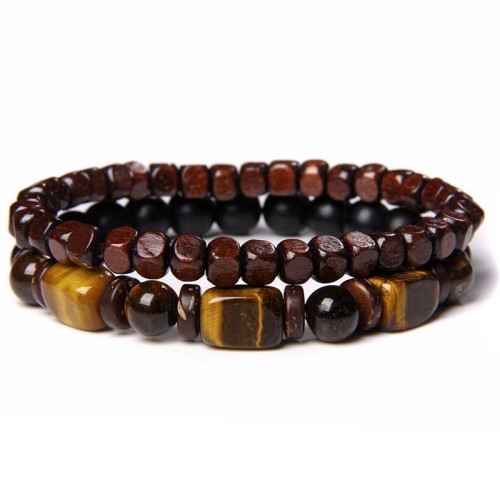 Tiger Eye Hematite Courage Bracelet