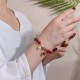 Natural Red Agate Jade Confidence Blessing Bracelet