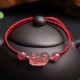 Strawberry Quartz PiXiu Lucky Red String Bracelet Strawberry Quartz PiXiu Lucky Red String Bracelet