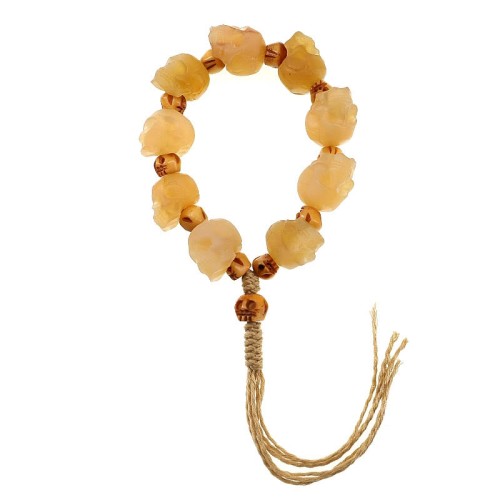 Handmade Tibetan Sheep Horn Yak Bone Luck Bracelet Handmade Tibetan Sheep Horn Yak Bone Luck Bracelet