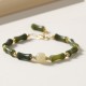 Glass Bead Bamboo Luck Strength Bracelet Glass Bead Bamboo Luck Strength Bracelet