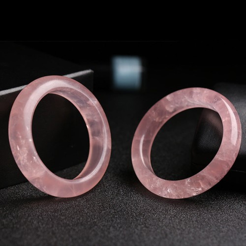 Rose Quartz Love Caring Bangle Rose Quartz Love Caring Bangle