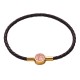 Fu Character Blessing Leather Buckle Bracelet Fu Character Blessing Leather Buckle Bracelet
