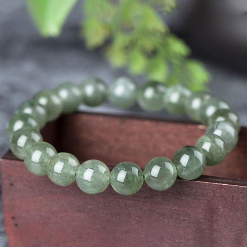 Natural Green Crystal Wealth Bracelet Natural Green Crystal Wealth Bracelet