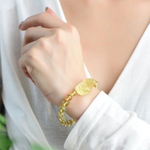 FengShui Citrine PiXiu Wealth Bracelet FengShui Citrine PiXiu Wealth Bracelet