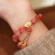 925 Silver Yanyuan Agate Lotus Enlightenment Bracelet 925 Silver Yanyuan Agate Lotus Enlightenment Bracelet
