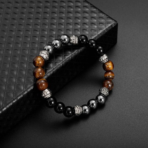 Tiger Eye Hematite Good Luck Bracelet