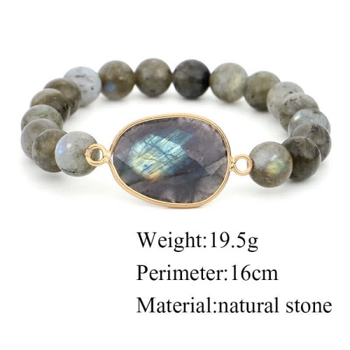 Labradorite Moonstone Healing Bracelet Labradorite Moonstone Healing Bracelet