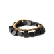 Tibetan Ebony Copper Peace Double Wrap Bracelet Tibetan Ebony Copper Peace Double Wrap Bracelet