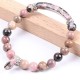 Quartz Heart Healing Beads Bracelet Quartz Heart Healing Beads Bracelet