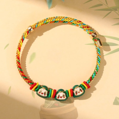 Colorful Rope Zongzi Pattern Luck Bracelet Colorful Rope Zongzi Pattern Luck Bracelet