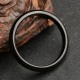Gold & Silver Sheen Obsidian Protection Bangle Gold & Silver Sheen Obsidian Protection Bangle