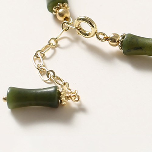 Glass Bead Bamboo Luck Strength Bracelet Glass Bead Bamboo Luck Strength Bracelet