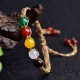 Colorful Agate Five Elements String Bracelet Colorful Agate Five Elements String Bracelet