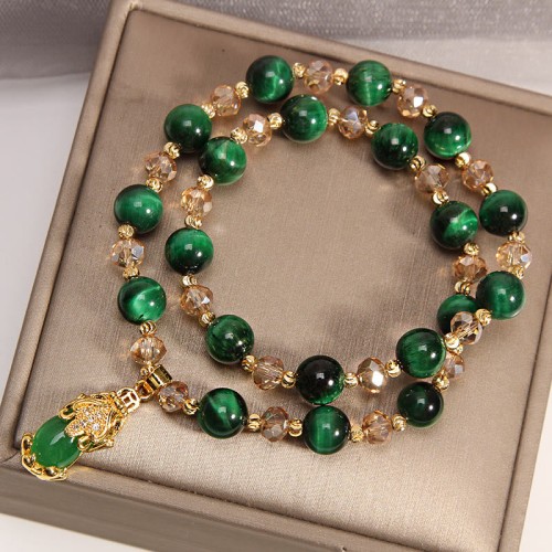 Tiger Eye PiXiu Money Bag Protection Bracelet Tiger Eye PiXiu Money Bag Protection Bracelet