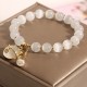 Cat's Eye Pearl Love Charm Bracelet Cat's Eye Pearl Love Charm Bracelet