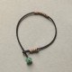 Tibetan Green Aventurine Luck Protection Braided Bracelet