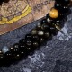 108 Mala Beads Gold Sheen Obsidian Wealth Bracelet 108 Mala Beads Gold Sheen Obsidian Wealth Bracelet