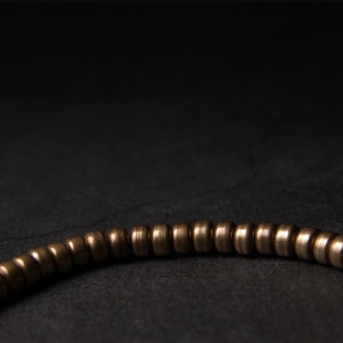 Copper Brass Bead Luck Wealth Bracelet Copper Brass Bead Luck Wealth Bracelet