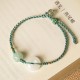 White Jade Peace Buckle Pumpkin Bead Luck Bracelet White Jade Peace Buckle Pumpkin Bead Luck Bracelet