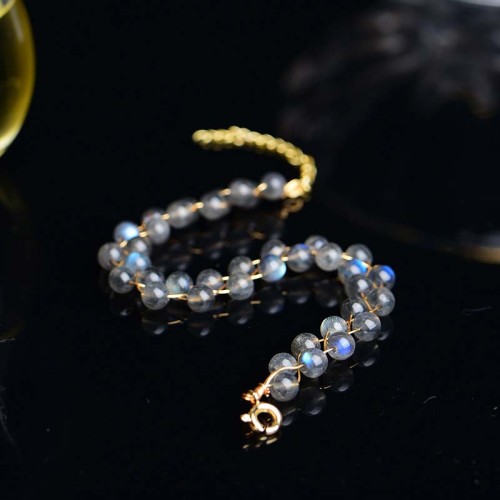 Natural Moonstone Love Blessing Bracelet Natural Moonstone Love Blessing Bracelet