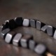 Tibetan Ebony Copper Peace Double Wrap Bracelet Tibetan Ebony Copper Peace Double Wrap Bracelet