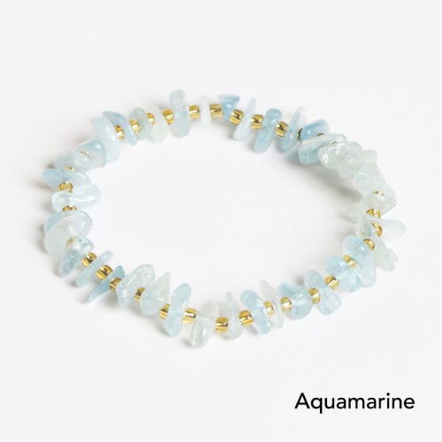 Irregular Shape Stone Crystal Meditation Balance Bracelet Irregular Shape Stone Crystal Meditation Balance Bracelet
