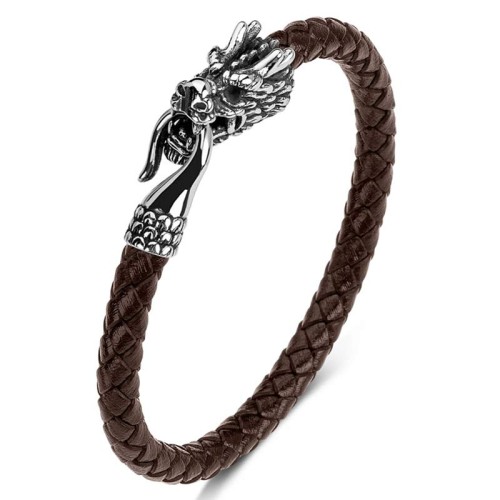 Dragon Titanium Steel Luck Bracelet